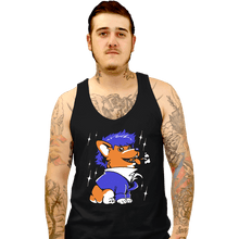 Load image into Gallery viewer, Daily_Deal_Shirts Tank Top, Unisex / Small / Black Space Corgiboy
