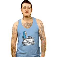 Load image into Gallery viewer, Shirts Tank Top, Unisex / Small / Powder Blue Change My Mind