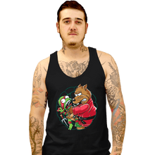 Load image into Gallery viewer, Daily_Deal_Shirts Tank Top, Unisex / Small / Black Why You Little Turtle