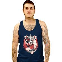 Load image into Gallery viewer, Daily_Deal_Shirts Tank Top, Unisex / Small / Navy Fortune Teller