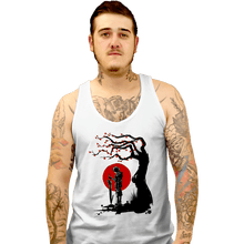 Load image into Gallery viewer, Shirts Tank Top, Unisex / Small / White Red Sun In Zanarkland