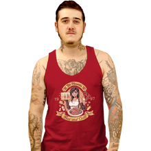 Load image into Gallery viewer, Shirts Tank Top, Unisex / Small / Red 7th Heaven Bar And Grill
