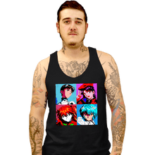 Load image into Gallery viewer, Secret_Shirts Tank Top, Unisex / Small / Black Warhol EVA