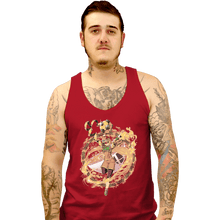 Load image into Gallery viewer, Shirts Tank Top, Unisex / Small / Red Ramen Fighter