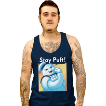 Load image into Gallery viewer, Shirts Fitted Shirts, Woman / Small / Navy Stay Puft!
