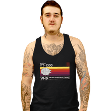 Load image into Gallery viewer, Daily_Deal_Shirts Tank Top, Unisex / Small / Black Vintage Hyperdrive Starship
