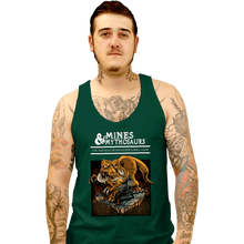Load image into Gallery viewer, Secret_Shirts Tank Top, Unisex / Small / Black Mines And Mithosaurs