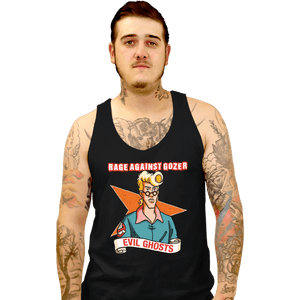 Daily_Deal_Shirts Tank Top, Unisex / Small / Black Rage Against Gozer