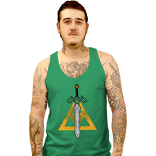 Load image into Gallery viewer, Daily_Deal_Shirts Tank Top, Unisex / Small / Sports Grey The Sword