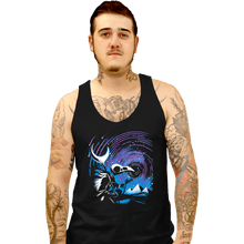 Load image into Gallery viewer, Daily_Deal_Shirts Tank Top, Unisex / Small / Black Traces Of Stars
