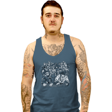 Load image into Gallery viewer, Shirts Tank Top, Unisex / Small / Indigo Blue Fun With Old Friends

