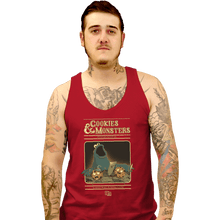 Load image into Gallery viewer, Daily_Deal_Shirts Tank Top, Unisex / Small / Red Cookies & Monsters