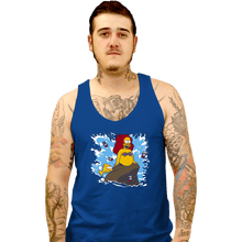 Load image into Gallery viewer, Shirts Tank Top, Unisex / Small / Royal Blue The Little Beerman