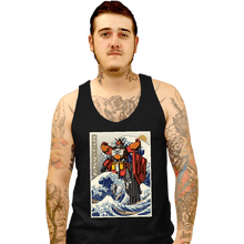 Load image into Gallery viewer, Daily_Deal_Shirts Tank Top, Unisex / Small / Black Heavyarms Wave