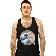 Load image into Gallery viewer, Shirts Tank Top, Unisex / Small / Black The Great Wave Of Republic City