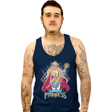 Load image into Gallery viewer, Shirts Tank Top, Unisex / Small / Navy Etherian Rockstar