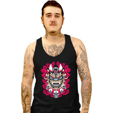 Load image into Gallery viewer, Shirts Tank Top, Unisex / Small / Black Oni Mask