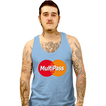 Load image into Gallery viewer, Daily_Deal_Shirts Tank Top, Unisex / Small / Powder Blue Multipass Card