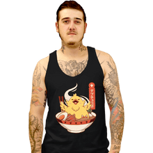 Load image into Gallery viewer, Shirts Tank Top, Unisex / Small / Black Fat Chocobo Ramen