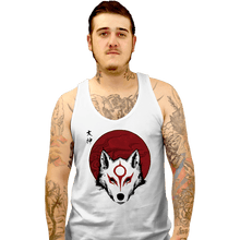 Load image into Gallery viewer, Shirts Tank Top, Unisex / Small / White Red Sun God