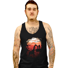 Load image into Gallery viewer, Daily_Deal_Shirts Tank Top, Unisex / Small / Black The Last Sunset