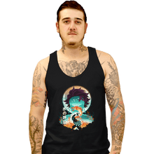 Load image into Gallery viewer, Daily_Deal_Shirts Tank Top, Unisex / Small / Black Demon Tanjiro
