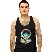 Load image into Gallery viewer, Daily_Deal_Shirts Tank Top, Unisex / Small / Black Demon Tanjiro