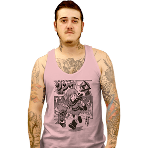 Daily_Deal_Shirts Tank Top, Unisex / Small / Pink The Hero's Journey