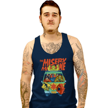 Load image into Gallery viewer, Secret_Shirts Tank Top, Unisex / Small / Navy Misery Machine
