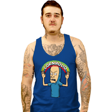 Load image into Gallery viewer, Secret_Shirts Tank Top, Unisex / Small / Royal Blue Cornholio Rainbow