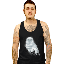 Load image into Gallery viewer, Shirts Tank Top, Unisex / Small / Black Magical Owl