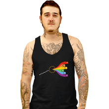 Load image into Gallery viewer, Daily_Deal_Shirts Tank Top, Unisex / Small / Black The Dark Side Of The Maze