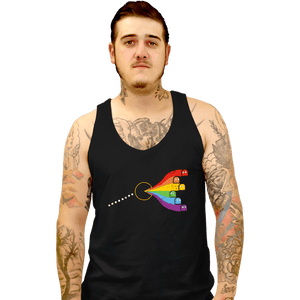 Daily_Deal_Shirts Tank Top, Unisex / Small / Black The Dark Side Of The Maze