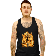 Load image into Gallery viewer, Daily_Deal_Shirts Tank Top, Unisex / Small / Black Golden Ultrainstinct