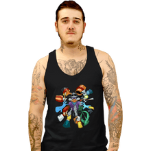 Load image into Gallery viewer, Secret_Shirts Tank Top, Unisex / Small / Black DarkWing Duck!