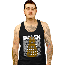 Load image into Gallery viewer, Shirts Tank Top, Unisex / Small / Black Dalek
