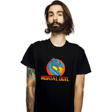 Load image into Gallery viewer, Daily_Deal_Shirts T-Shirts, Unisex / Small / Black Mortal Duel