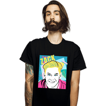 Load image into Gallery viewer, Shirts T-Shirts, Unisex / Small / Black 80s Zack