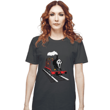 Load image into Gallery viewer, Shirts T-Shirts, Unisex / Small / Charcoal Ghostface Train