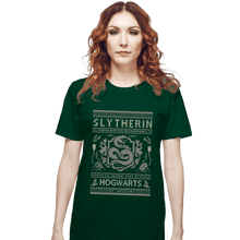Load image into Gallery viewer, Shirts T-Shirts, Unisex / Small / Forest Slytherin Sweater