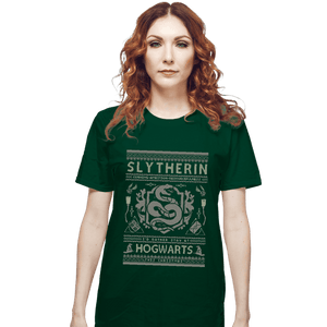 Shirts T-Shirts, Unisex / Small / Forest Slytherin Sweater