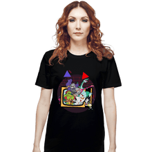 Load image into Gallery viewer, Daily_Deal_Shirts T-Shirts, Unisex / Small / Black Toon Takeover