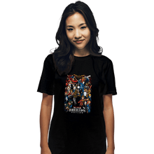 Load image into Gallery viewer, Daily_Deal_Shirts T-Shirts, Unisex / Small / Black Super Horror Icons