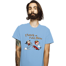 Load image into Gallery viewer, Secret_Shirts T-Shirts, Unisex / Small / Powder Blue Frank & Rum Ham!