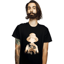 Load image into Gallery viewer, Secret_Shirts T-Shirts, Unisex / Small / Black Straw Hat