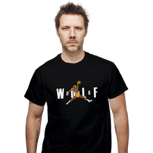 Load image into Gallery viewer, Shirts T-Shirts, Unisex / Small / Black Air Wolf &#39;85
