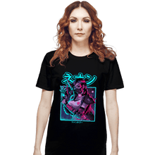 Load image into Gallery viewer, Shirts T-Shirts, Unisex / Small / Black Neon Fantasy VII
