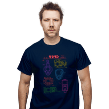 Load image into Gallery viewer, Daily_Deal_Shirts T-Shirts, Unisex / Small / Navy Digivices