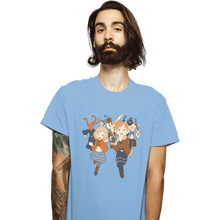 Load image into Gallery viewer, Daily_Deal_Shirts T-Shirts, Unisex / Small / Powder Blue Chibi Village
