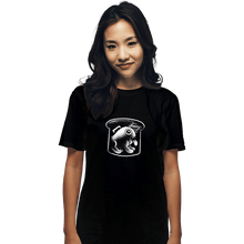 Load image into Gallery viewer, Shirts T-Shirts, Unisex / Small / Black Demon Dog And Bread